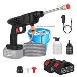 Cordless Portable Pressure Washer 400PSI Power Cleaner With Nozzles & Foam Bot. Fixed Price $54.99.