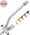 Foam Cannon Dual-connector Accessory, Pressure Washer Double Tip Attachment For. Fixed Price $31.70.