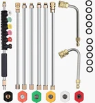 Selkie 120INCH Stainless Steel Pressure Washer Extension Wand Power Lance. Fixed Price $68.99.