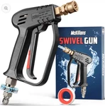 Short Pressure Washer Gun With Swivel Car Mckillans Water Stubby. Fixed Price $43.99.