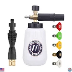 Mingle Foam Cannon For Husky & Ryobi Pressure Washers - 5 Nozzles Connector. Fixed Price $52.93.