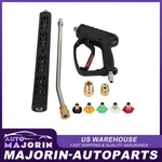 High Pressure Washer Gun 5000PSI 3/8" With Extension Wand Trigger Handle 1/4". Fixed Price $41.66.