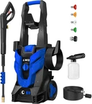Pressure Washer, Power With 4 Quick Connect Nozzles 1 Foam Cannon, High. Fixed Price $362.56.