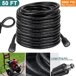 50 Ft High Pressure Washer Hose 5800 Psi M22-14MM Power Extension. Fixed Price $23.22.