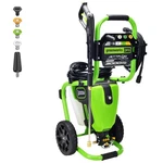 Greenworks Pro 3000 Psi 2.0 Gpm Electric Pressure Washer - Steel Frame, 25FT Hos. Fixed Price $738.49.