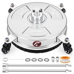 14" Pressure Washer Surface Cleaner, Stainless Steel Power At.... Fixed Price $78.93.