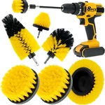 8 Pcs Drill Brush Attachment Set, Power Cleaning Scrub Kit. Fixed Price $23.66.