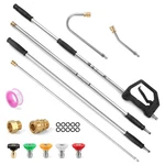 Gutter Cleaning Tools From The Ground, 13 Ft Pressure Washer Extension Wand, .... Fixed Price $128.90.