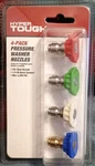 Hyper Tough 4-PACK Pressure Washer Set Brand New Sealed Package. Fixed Price $16.99.