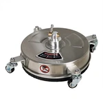 13" Pressure Washer Surface Cleaner W/ Wheels Stainless Steel 4000PSI. Fixed Price $62.69.