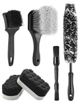 Fantasticlean 6PCS Car Wheel Cleaning Pro Kit, Tire Brush, Softbristled Rim B.... Fixed Price $29.77.