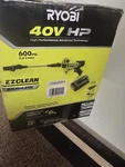 Ryobi (RY124052K) 40V Hp Ez 600PSI Power Cleaner Kit 2AH Battery & Charger. Fixed Price $89.99.