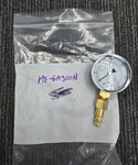 Marshall Excelsior ME-GA300N: 0-300# Liquid Filled Gauge W/quick Connect Nipple. Fixed Price $25.39.
