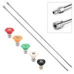 Seply Pressure Washer Extension Wand, 120" Stainless Steel Power Lance.... Fixed Price $49.60.