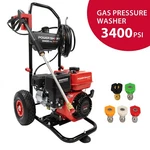 Powersmart Gas Powered Pressure Washer, 3400PSI 2.5 Gpm, 10-INCH Wheel. Fixed Price $461.52.