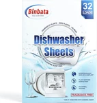 Solid Enzyme Dishwasher Soap Strips, 32 Loads, Leaves Dishes Sparkling Clean. Fixed Price $20.84.