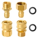 Pressure Washer M2215MM To 3/8 Inch Quick Connect Kit Hose Coupler Fitting. Fixed Price $29.44.