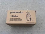 Greenworks New ! 1600 Psi 1.2 Gpm Electric Pressure Washer 100% Model GPW1602. Fixed Price $119.00.
