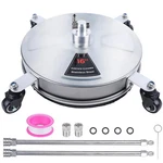 16" Pressure Washer Stainless Steel Surface Cleaner With Wheels & 1/4" Quic.... Fixed Price $111.75.