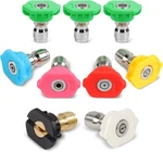 9-PACK Pressure Washer Tips, 4000 PSI-5000 Multiple Degrees. Fixed Price $9.32.