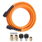 50FT Pressure Washer Extension Hose For Ryobi Craftsman Troybilt 5800PSI M22-14. Fixed Price $39.24.
