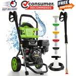 4200PSI Pressure Washer 4.0GPM 209CC Gas Power 25FT Hose &4 Nozzles Yard-. Fixed Price $299.09.