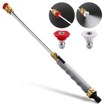 2026 Upgraded Jet Nozzle Power Washer For Garden Hose, Includes High-pressu.... Fixed Price $46.48.