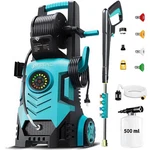 Foting Pressure Washer 5000PSI ADJ-8-LEVEL Touch Screen 34" Scratch & Dent. Fixed Price $140.75.