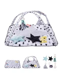 Vevor Baby Play Gym Mat Tummy Time Activity With 6 Sensory Toys X34.4". Fixed Price $33.99.