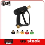Short Pressure Washer Gun With M22-14MM Inlet Stubby High Handle. Fixed Price $22.63.