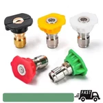 5X Pressure Washer Spray Nozzle Set Quick Connect 1/4" High Power Tips. Fixed Price $7.90.