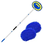 Ordenado 62" Car Wash Brush Kit Mitt Mop Sponge With Long Handle B-blue. Fixed Price $34.27.