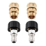 3/8" Quick Disconnect Brass Adapter M22 Male Fit For Pressure Washer 5000PSI. Fixed Price $25.81.