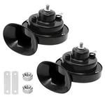 Ywdiml Super Loud Train Horns, 2PCS 12V Waterproof Durable Vehicle Air Black. Fixed Price $13.74.