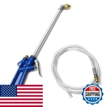 Qwork Air Blow Gun Pneumatic Engine Cleaning 4FT Hose Degreaser. Fixed Price $24.16.