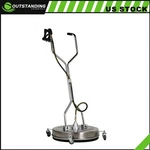 24" Pressure Washer Surface Cleaner With Handle & Spinner Wheels 8GPM. Fixed Price $244.99.