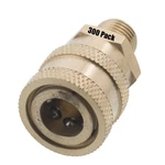 (300) 1/4" Mpt Male Brass Socket Quick Connect Coupler Pressure Washer Nozzle. Fixed Price $824.99.