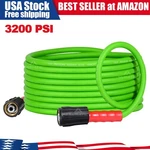 Yamatic 3200 Psi Pressure Washer Hose 1/4" M22-14MM Flexible Power. Fixed Price $28.99.