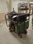 Landa Diesel Heated Pressure Washer On Wheels. Fixed Price $4850.00.