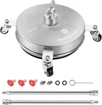 14" Pressure Washer Surface Cleaner With Wheels, Stainless Steel Housing, 1/4". Fixed Price $69.99.
