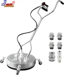 24'' Pressure Washer Surface Cleaner With Wheels Dual Handle Stainless Steel. Fixed Price $444.80.