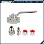 Steel High Pressure Washer Ball Valve Kit For Power Hose 3/8" Npt 7250PSI. Fixed Price $35.79.