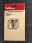 Hyper Tough 25 Degree Pressure Washer Nozzle 1/4" Quick Connect. Fixed Price $8.77.