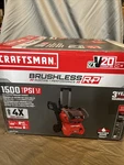 Craftsman CMCPW1500N2 2XV20=40V Brushless Psi Cold Water Pressure Washer. Fixed Price $310.00.