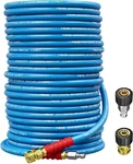 Pohir 4800PSI 100FT Pressure Washer Hose 3/8" Flexible Power Wire Extension. Fixed Price $129.96.
