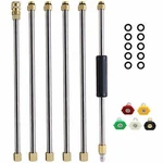 Twinkle Star Pressure Washer Ext Wand Set, 7.5 Ft Replacement Lance With. Fixed Price $39.11.
