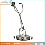 20'' Pressure Washer Surface Cleaner 4500PSI Power Dual Handle With Wheel. Fixed Price $188.94.