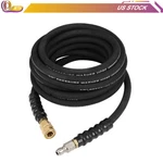 25FT 4800PSI Pressure Washer Hose 1/4" Hot/cold Water Replacement Extension. Fixed Price $47.51.