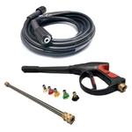 8-PART Pressure Washer Gun Replacement Kit 3600PSI 26FT Hose 19 Inch Wand. Fixed Price $84.01.