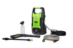 Pressure Washer 1500 Psi 1.3 Gpm Greenworks Upright Hand-carry Pwma Certified. Fixed Price $69.99.
